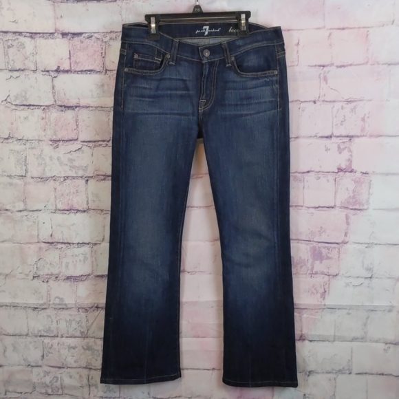 7 For All Mankind Denim - 7 for all mankind bootcut jeans size 28 NWOT